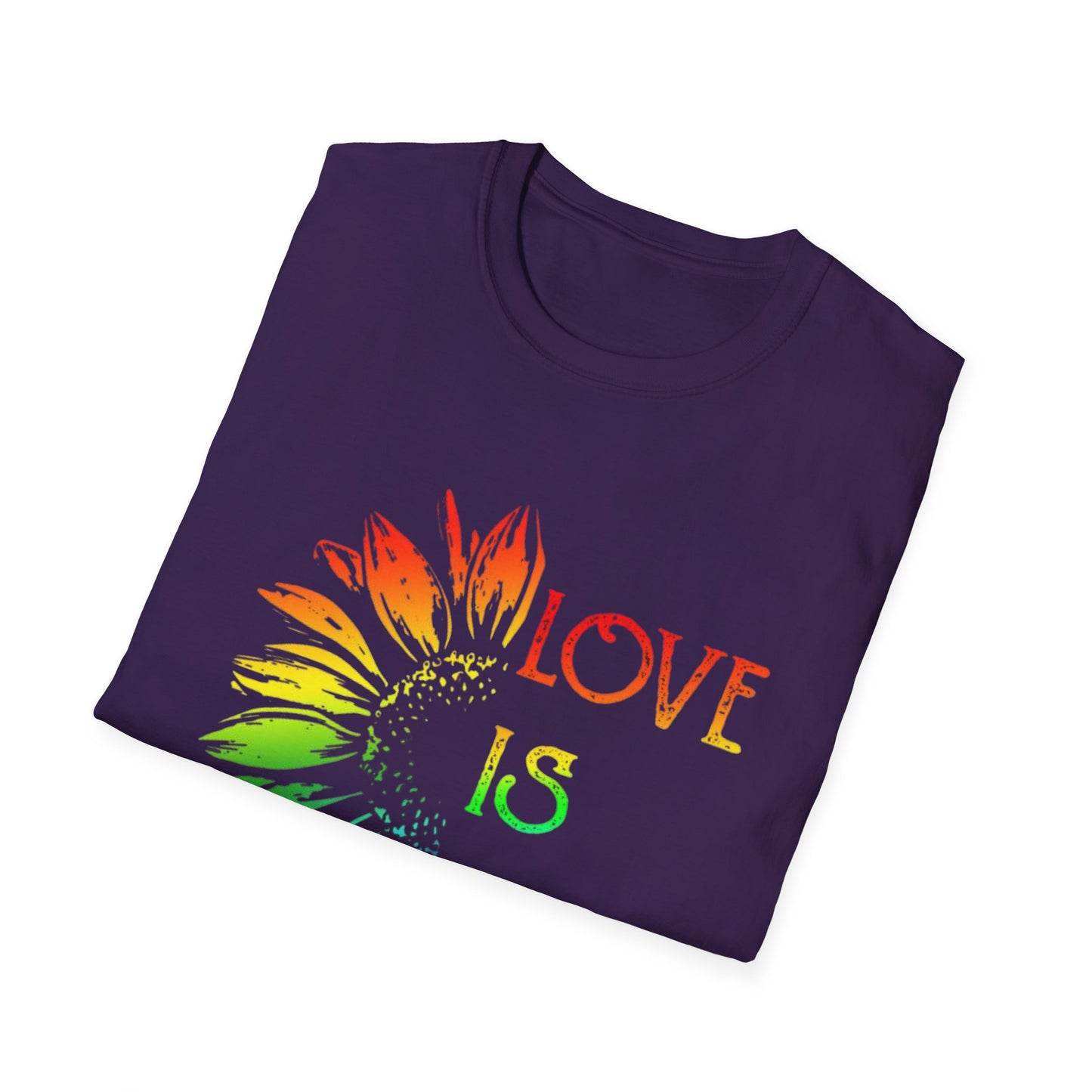 Love is Love – Pride Rainbow Flower
