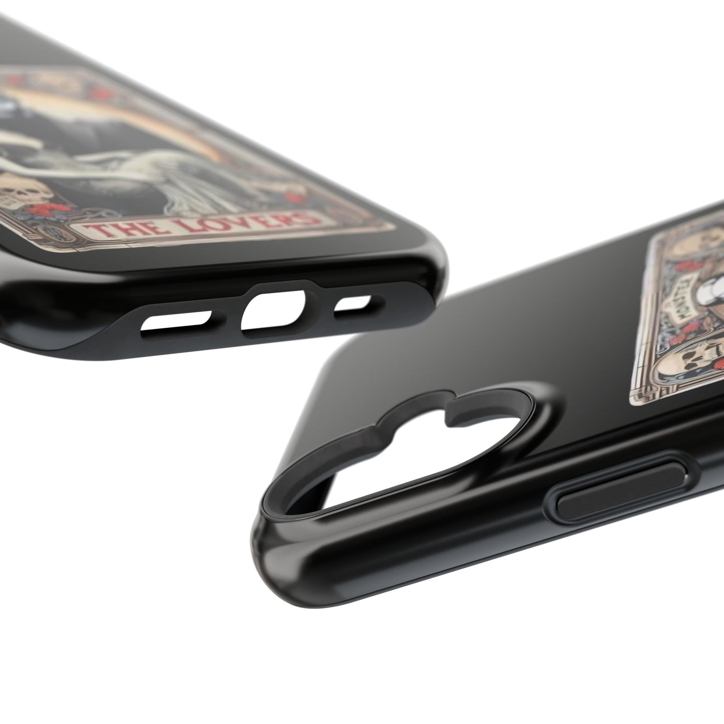 Electric Couple Magnetic Tough Case - iPhone