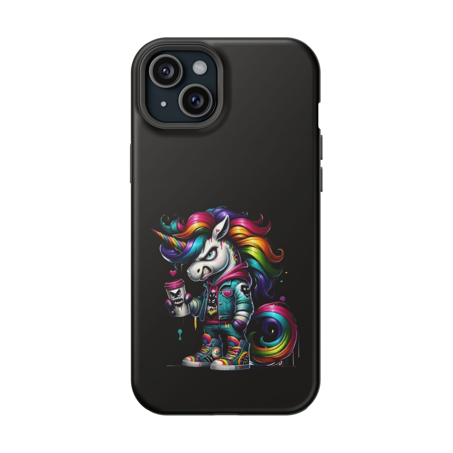Colorful Unicorn Magnetic Tough Case - iPhone