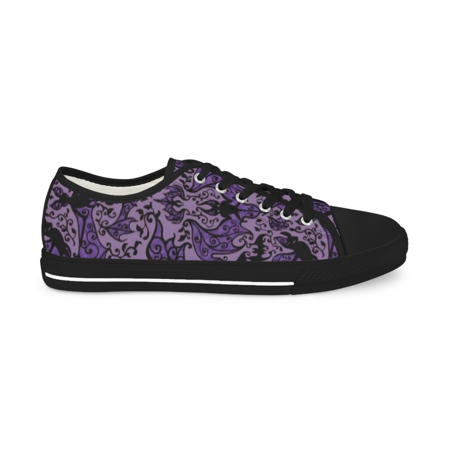 Nocturnal Shadows Low-Top Sneakers