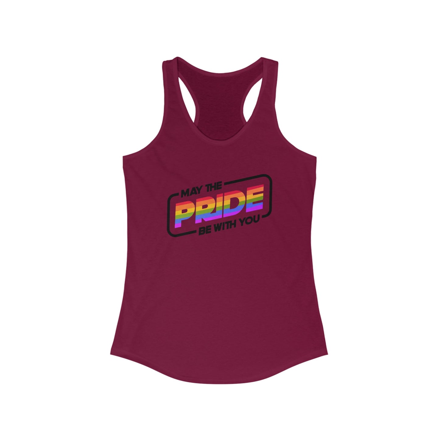 Pride Be With You - Racerback Tank