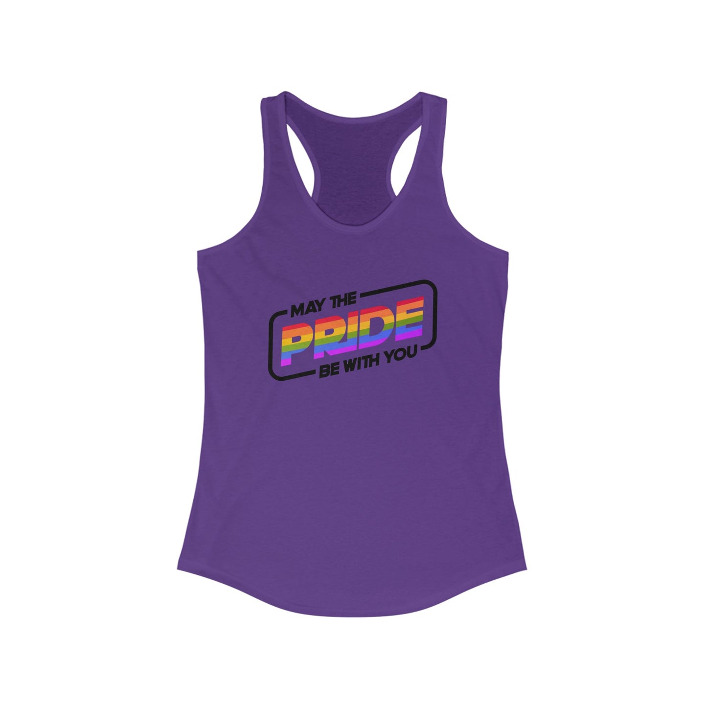 Pride Be With You - Racerback Tank