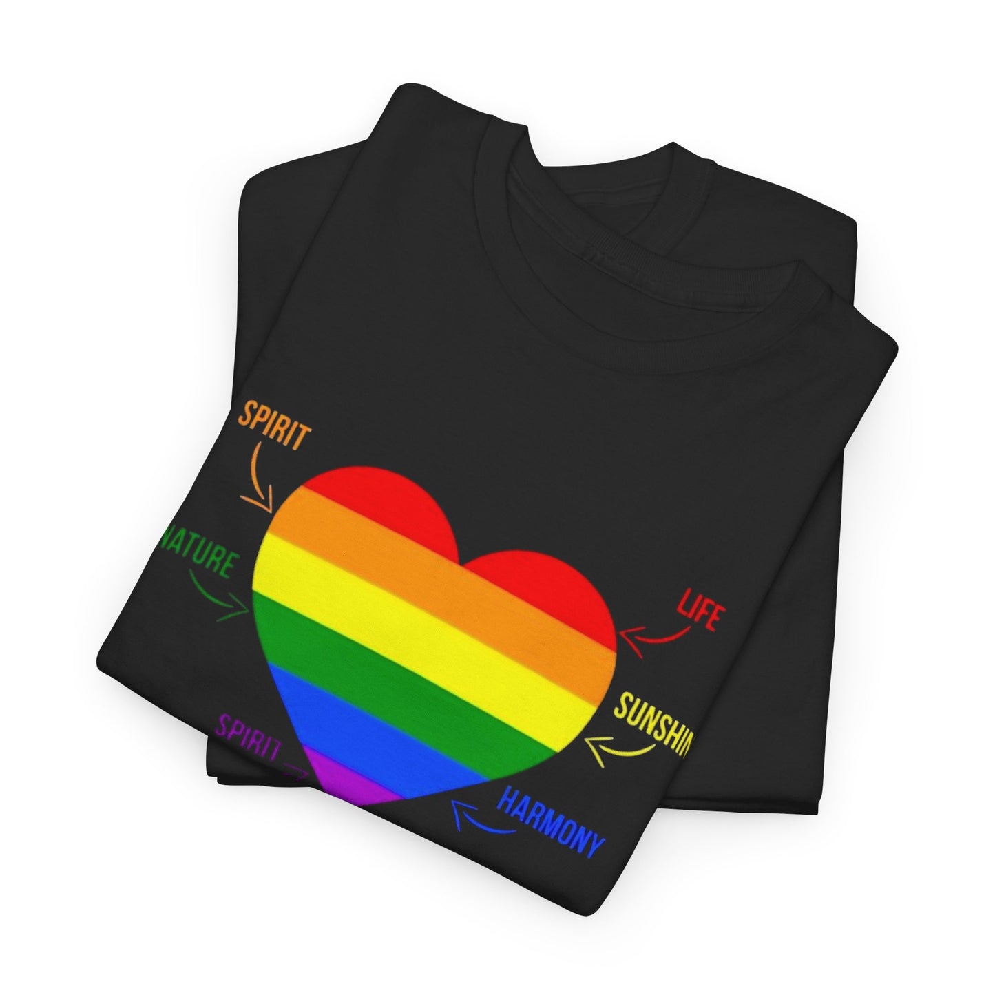 Be Proud, Be You – Rainbow Heart