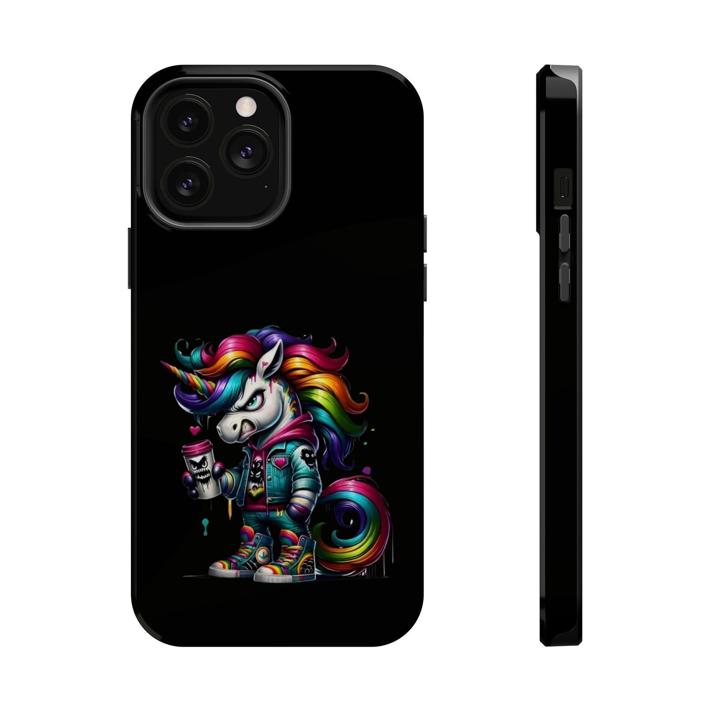 Colorful Unicorn Magnetic Tough Case - iPhone