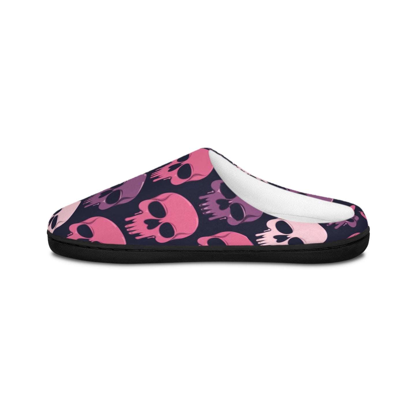 Gothic Skull Print- Indoor Slippers
