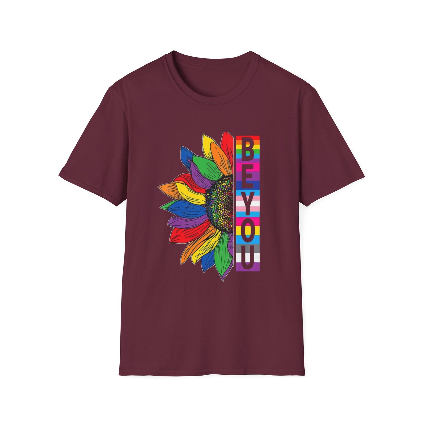 Be You, Loudly – Rainbow Sunflower