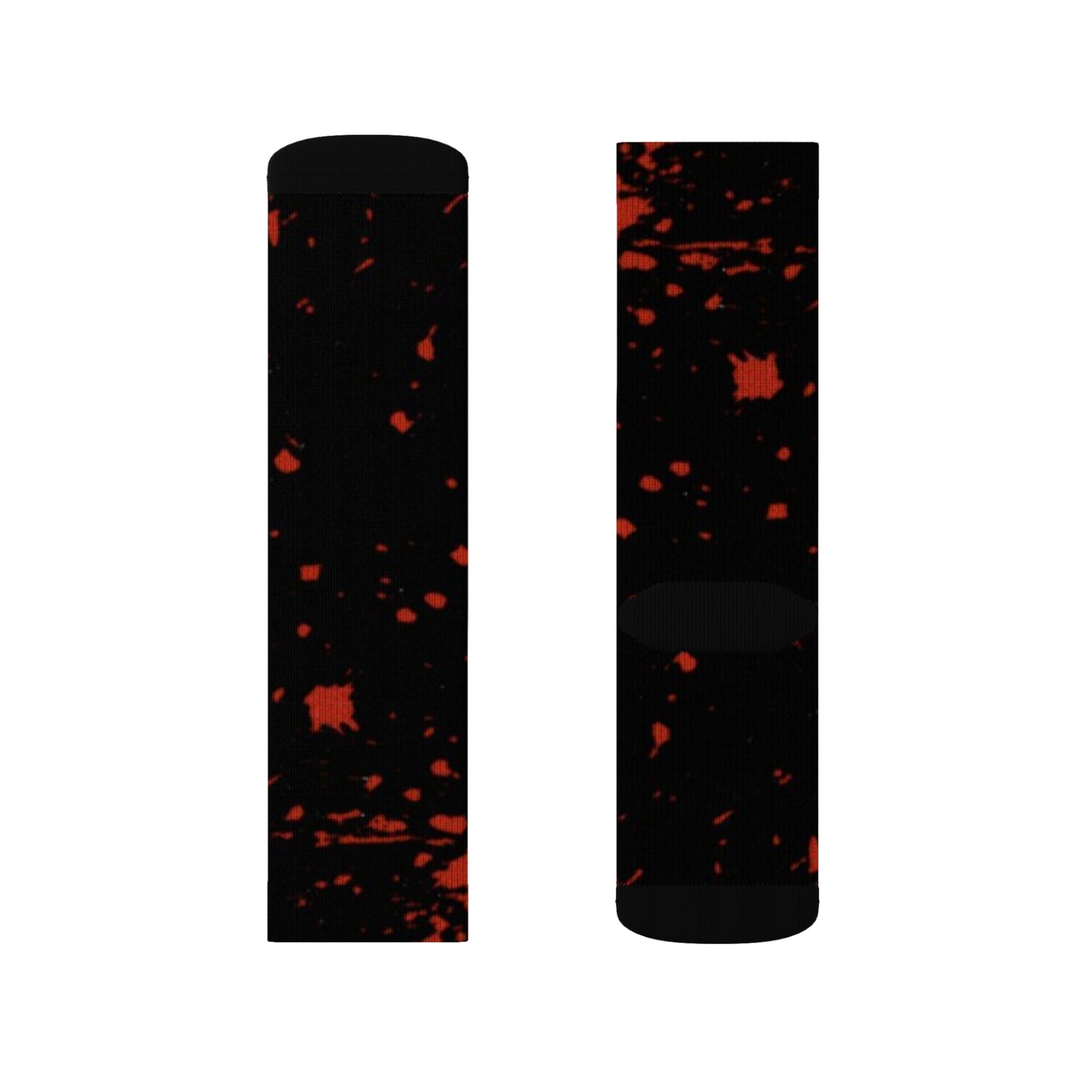 Blood Splatter Socks