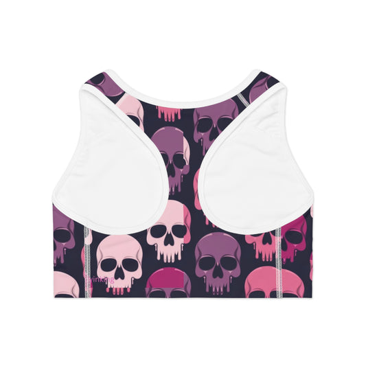 Gothic Skull- Sports Bra