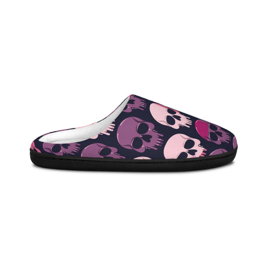 Gothic Skull Print- Indoor Slippers