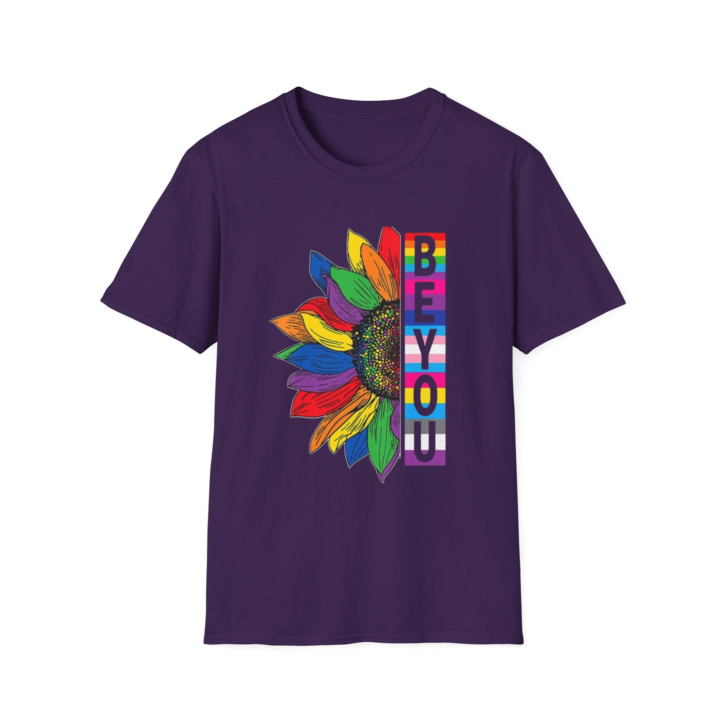 Be You, Loudly – Rainbow Sunflower