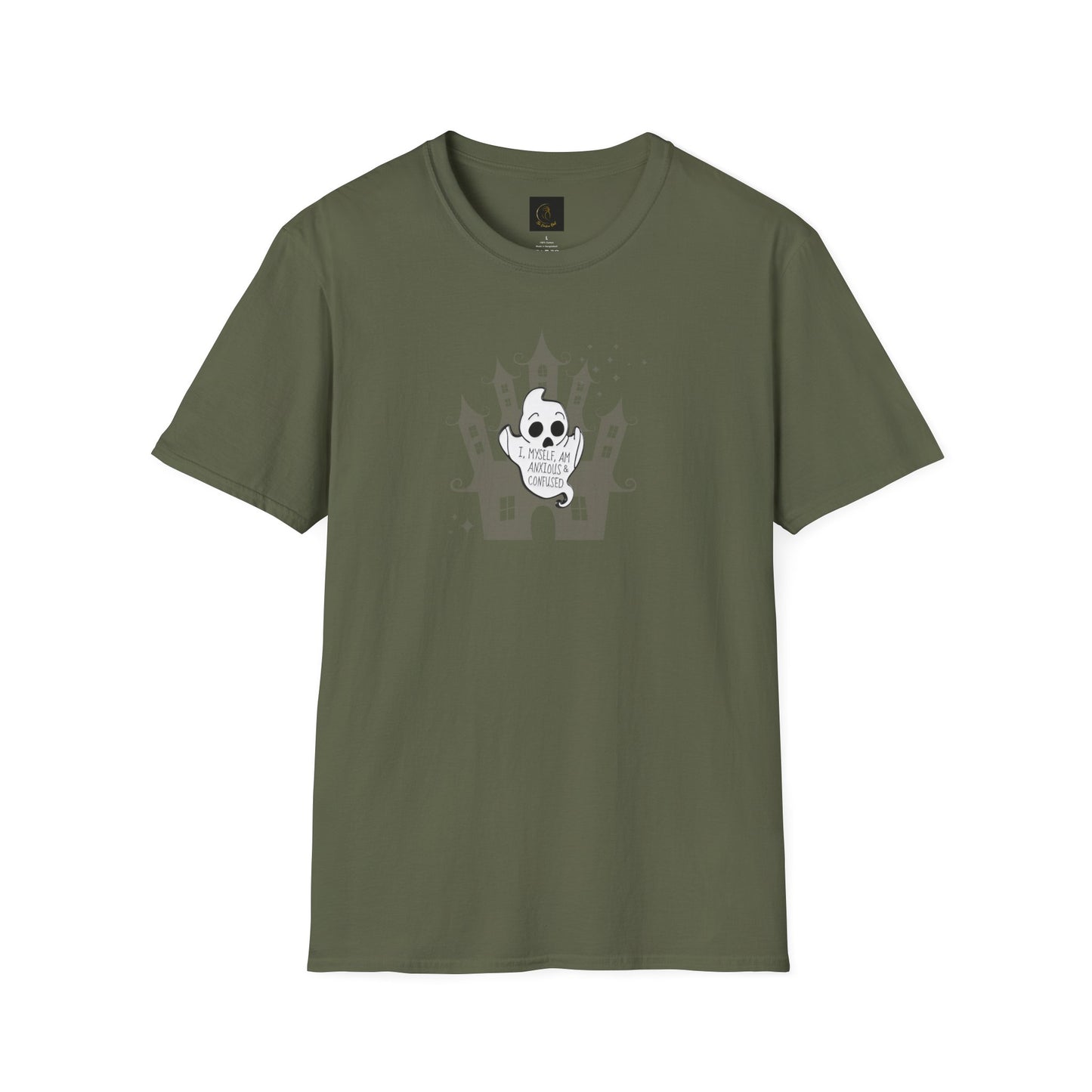 Anxious Little Ghoul – Enamel Pin Tee