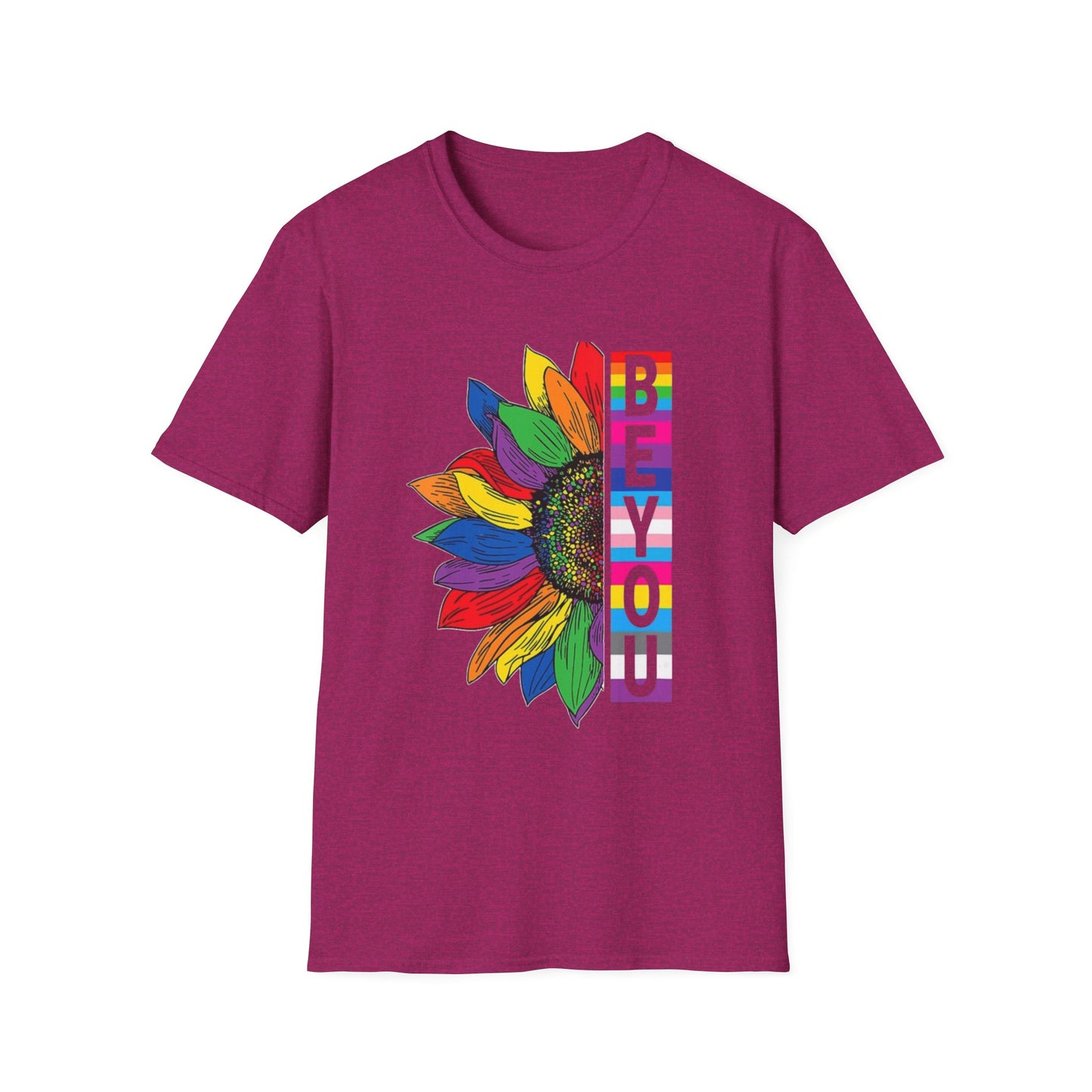 Be You, Loudly – Rainbow Sunflower