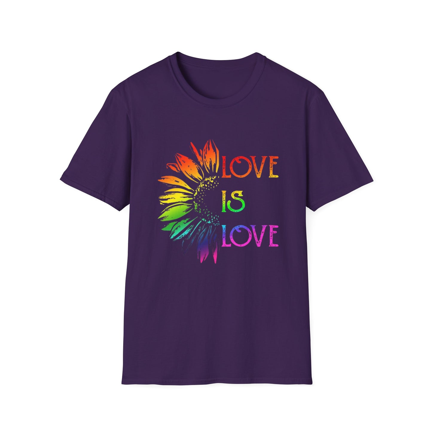 Love is Love – Pride Rainbow Flower