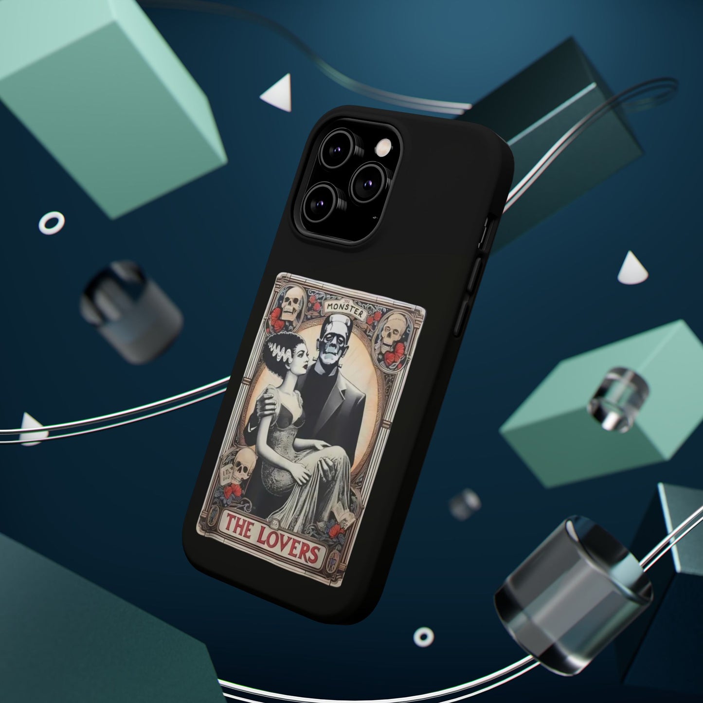 Electric Couple Magnetic Tough Case - iPhone