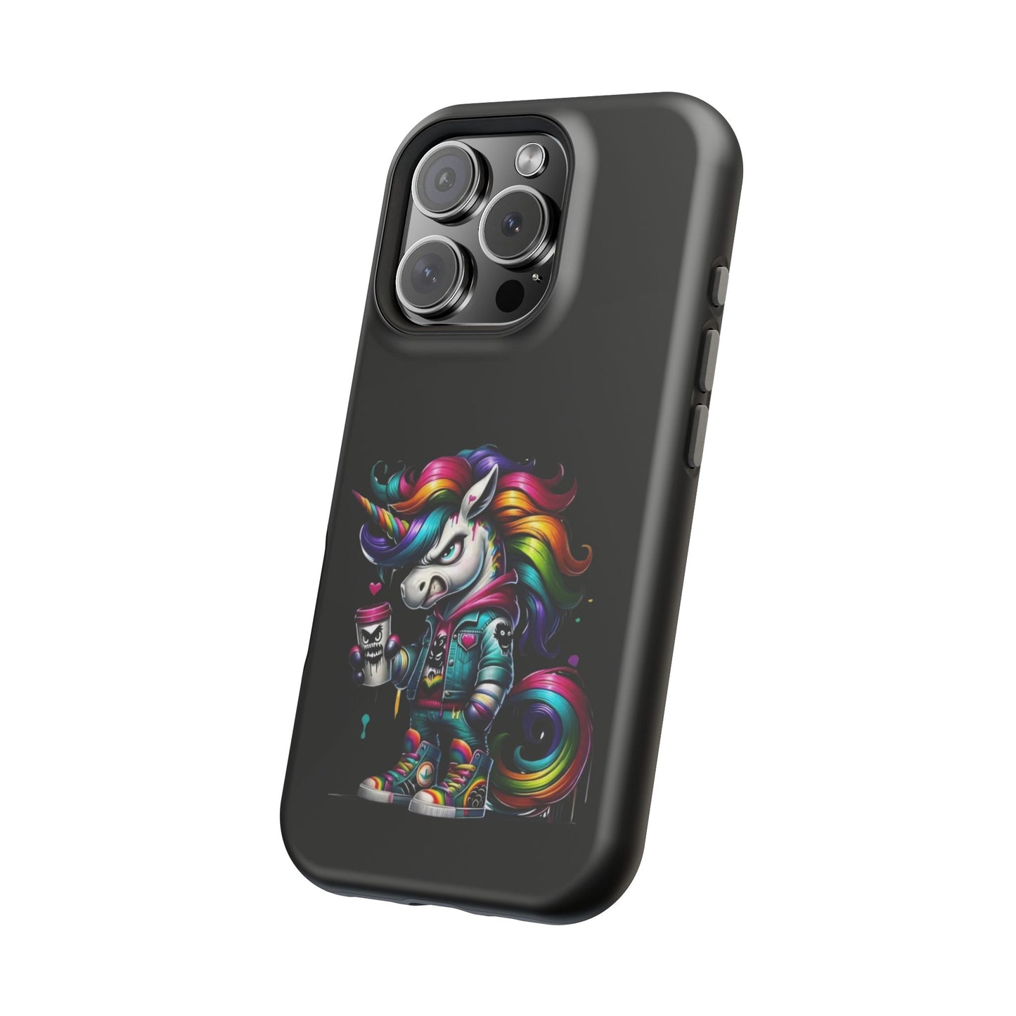 Colorful Unicorn Magnetic Tough Case - iPhone