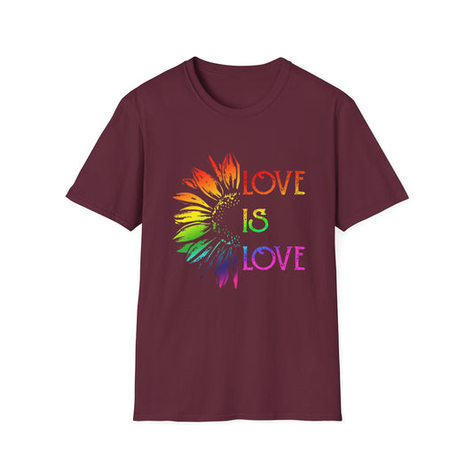 Love is Love – Pride Rainbow Flower