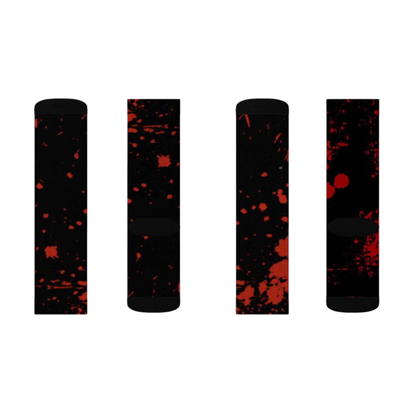 Blood Splatter Socks