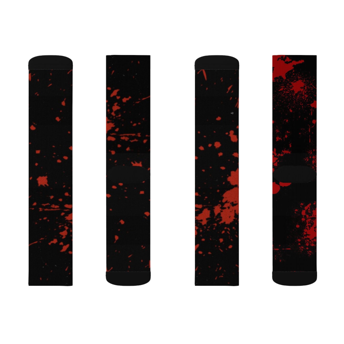 Blood Splatter Socks