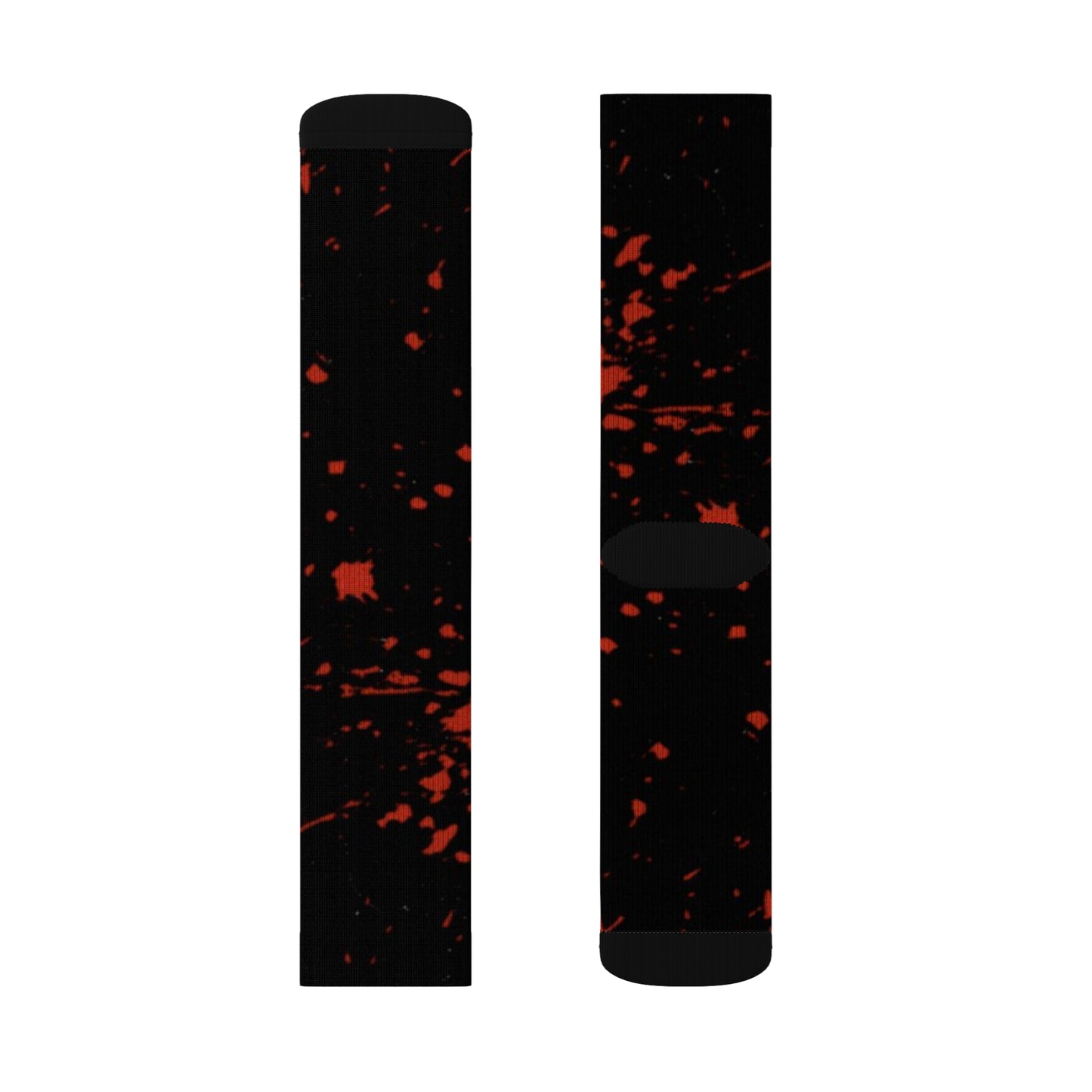 Blood Splatter Socks