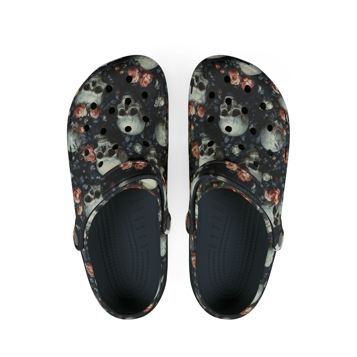 Skull Floral EVA Foam Clogs