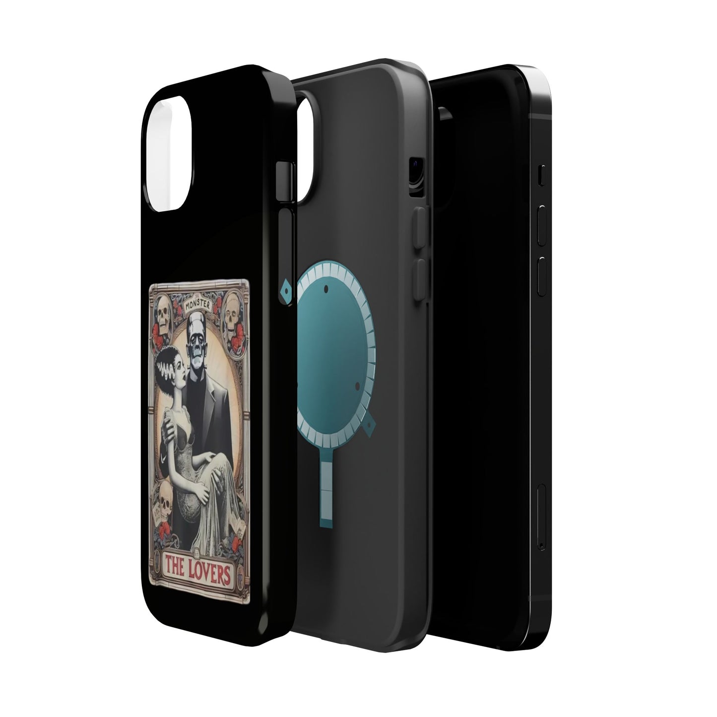 Electric Couple Magnetic Tough Case - iPhone