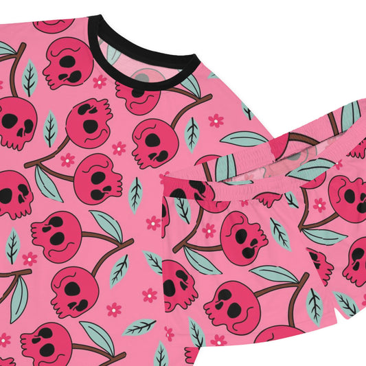 Cherry Skull Women’s Pajama Set