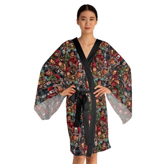 Final Girl Long Sleeve Kimono Robe