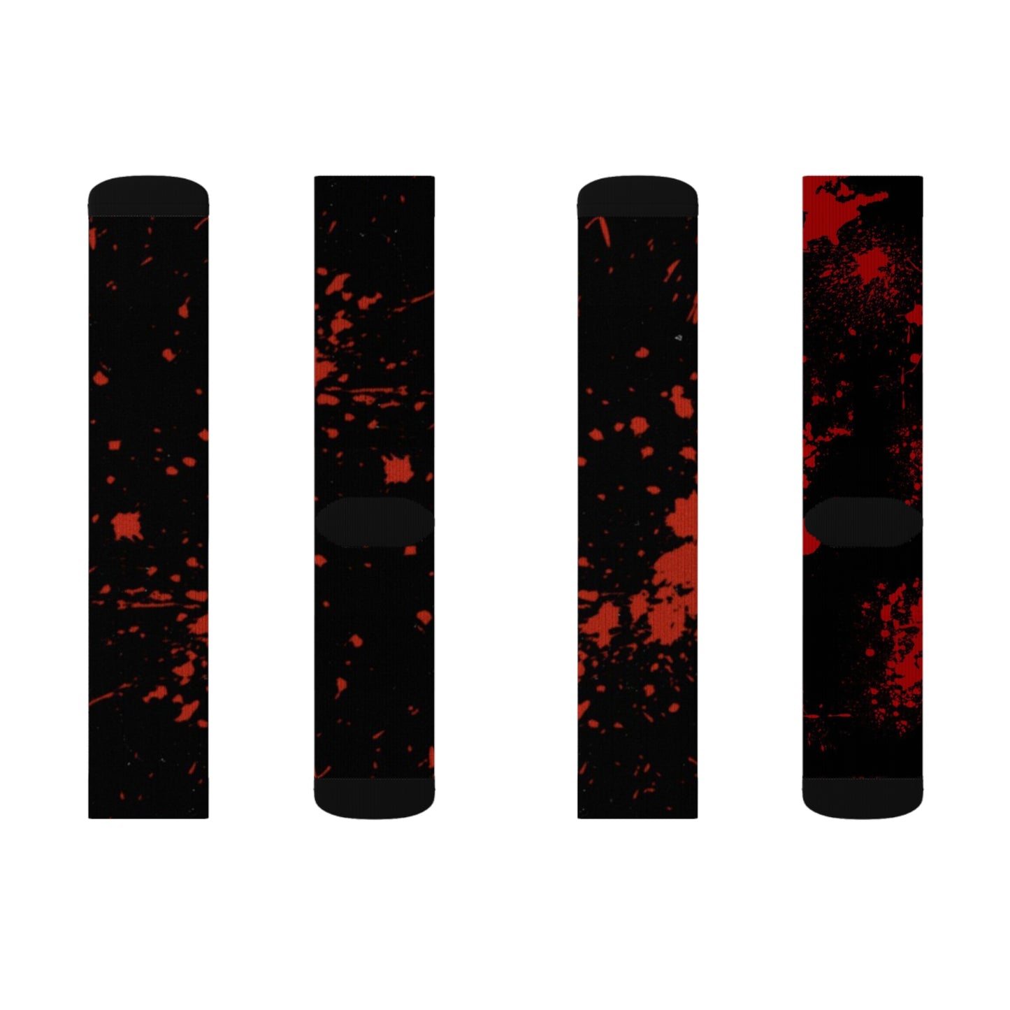 Blood Splatter Socks