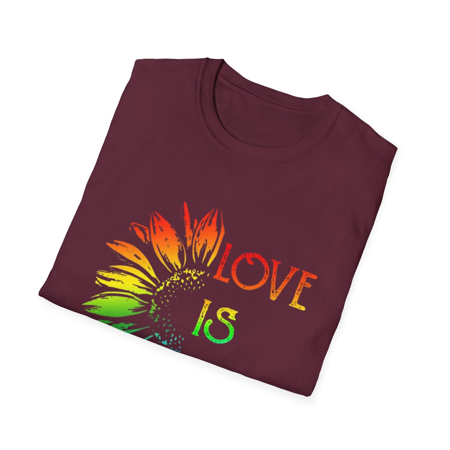 Love is Love – Pride Rainbow Flower