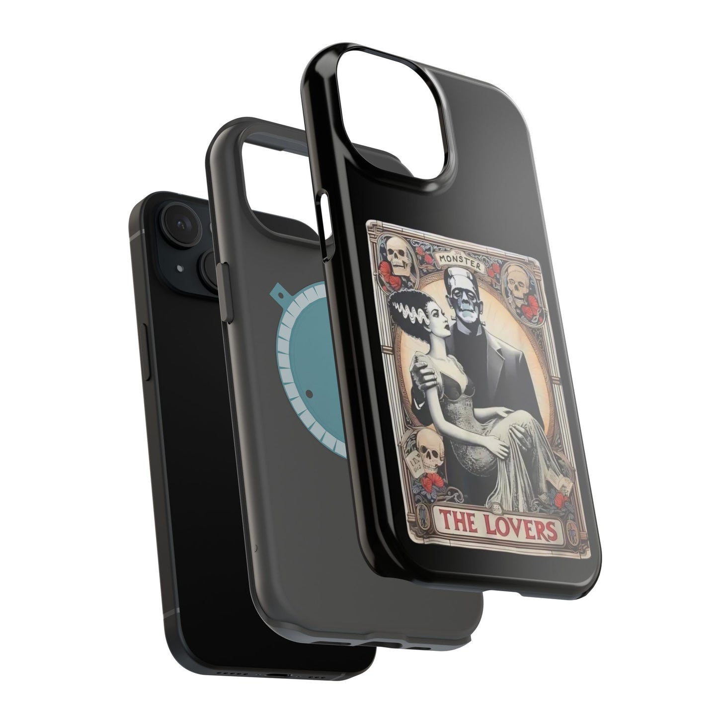 Electric Couple Magnetic Tough Case - iPhone