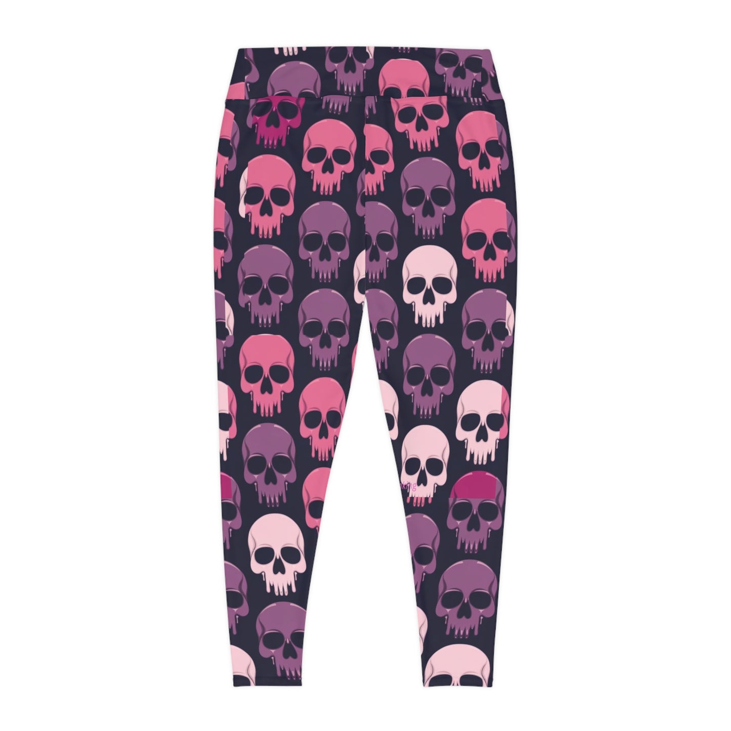 Gothic Skull Queen Leggings
