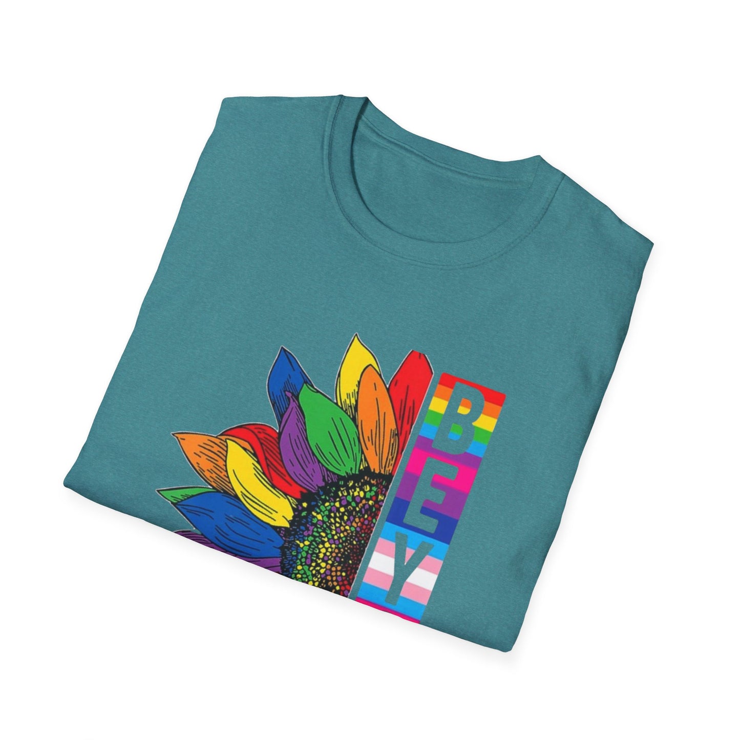 Be You, Loudly – Rainbow Sunflower