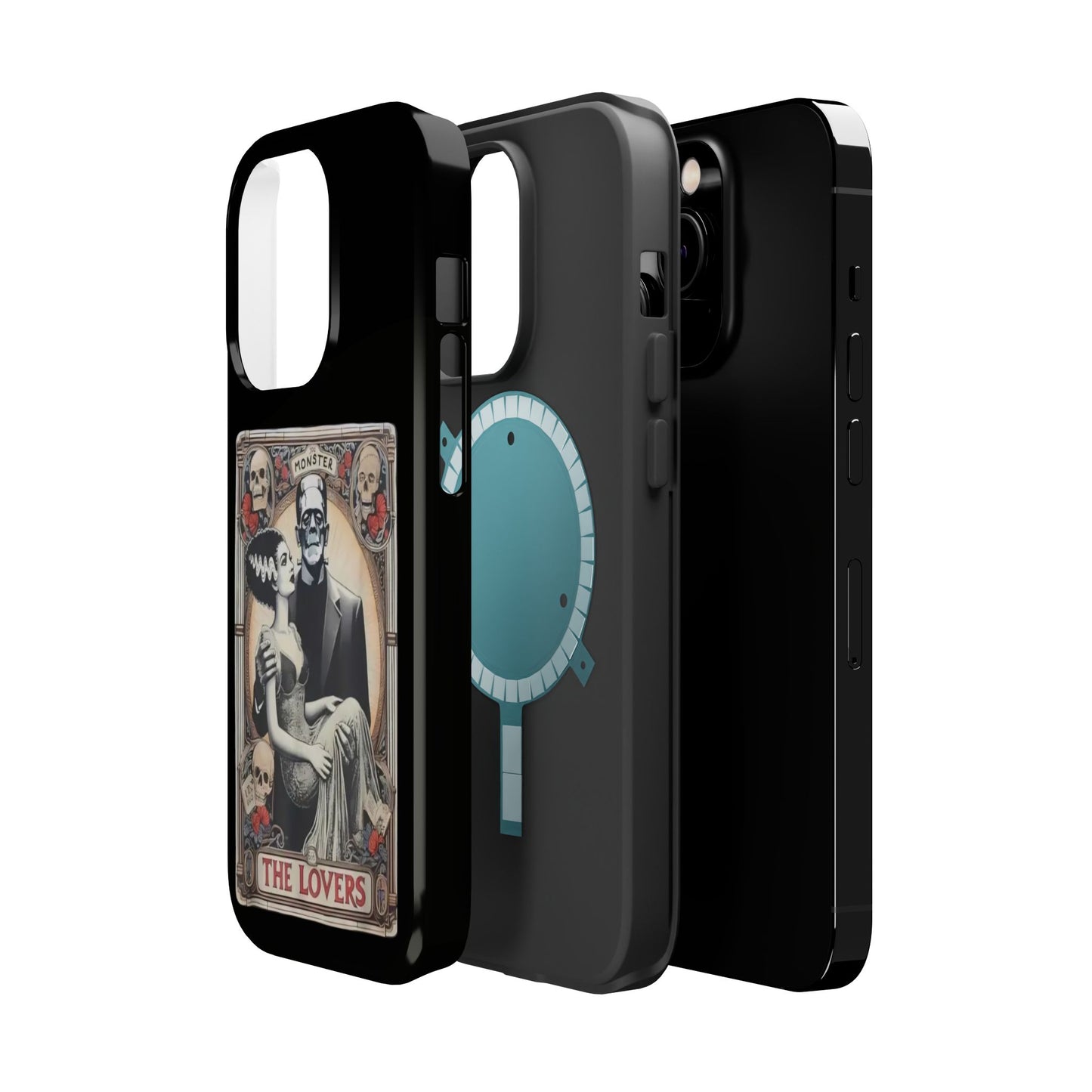 Electric Couple Magnetic Tough Case - iPhone