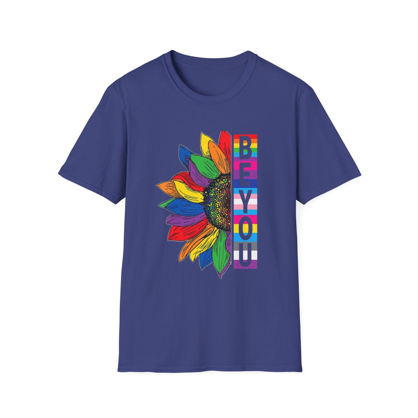 Be You, Loudly – Rainbow Sunflower
