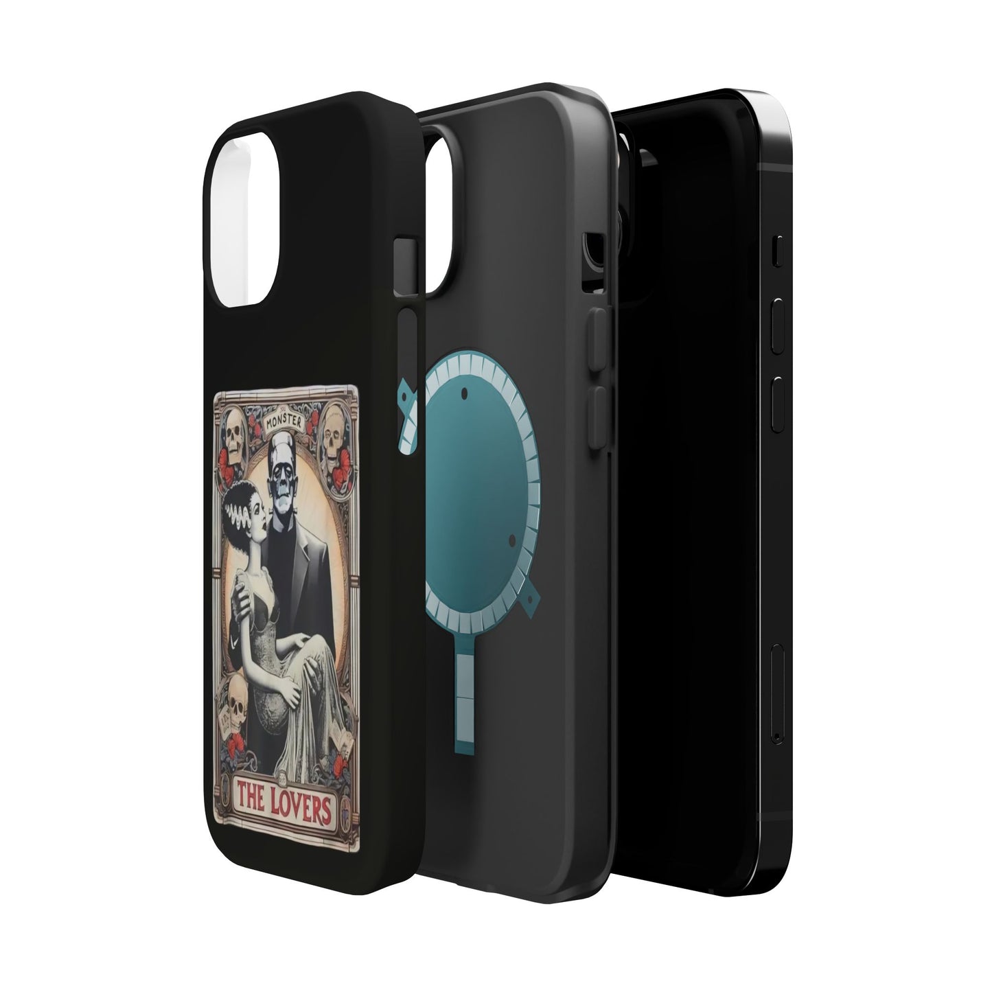 Electric Couple Magnetic Tough Case - iPhone