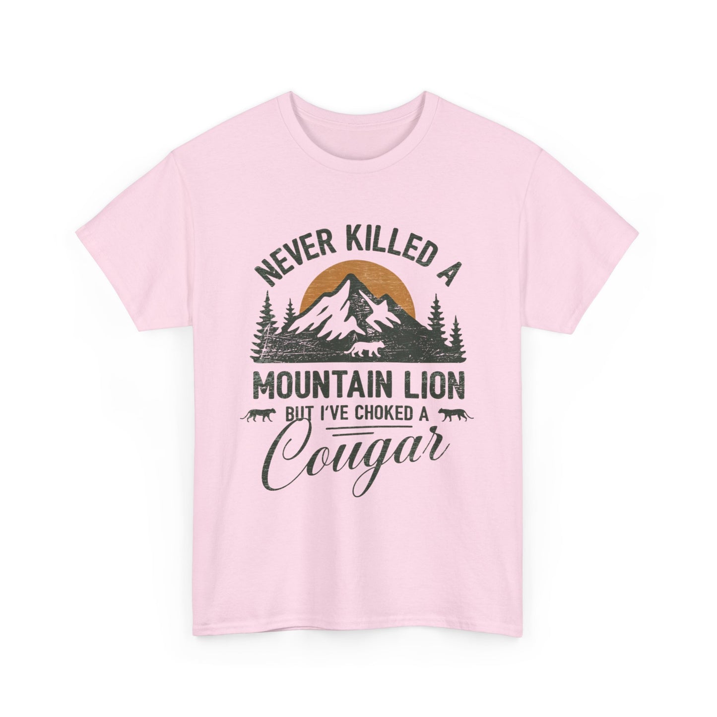 Never Killed a Mountain Lion, But I've Choked a Cougar