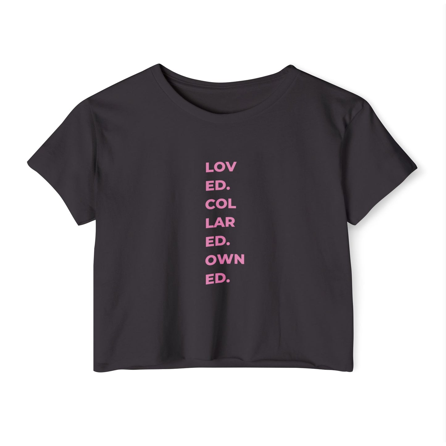 Loved & Collared - Crop Top