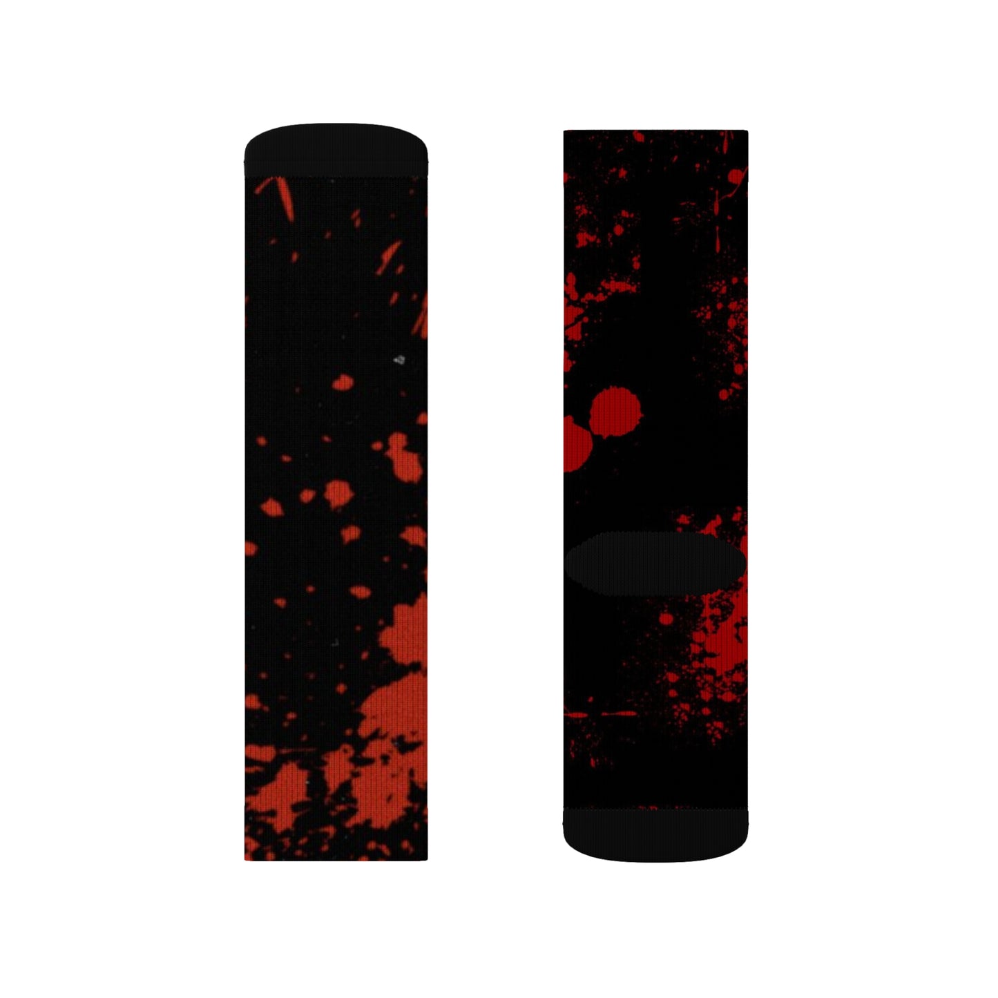 Blood Splatter Socks