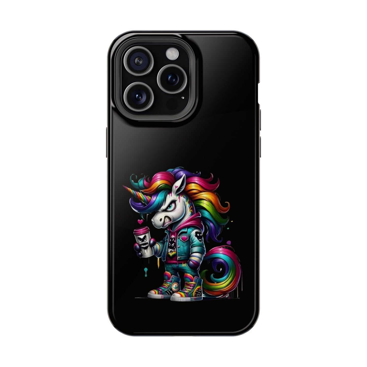 Colorful Unicorn Magnetic Tough Case - iPhone