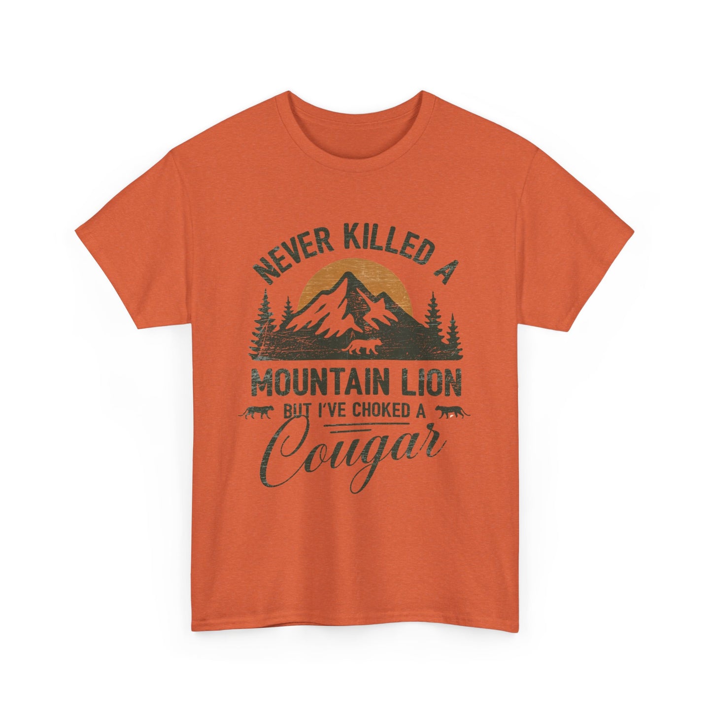 Never Killed a Mountain Lion, But I've Choked a Cougar