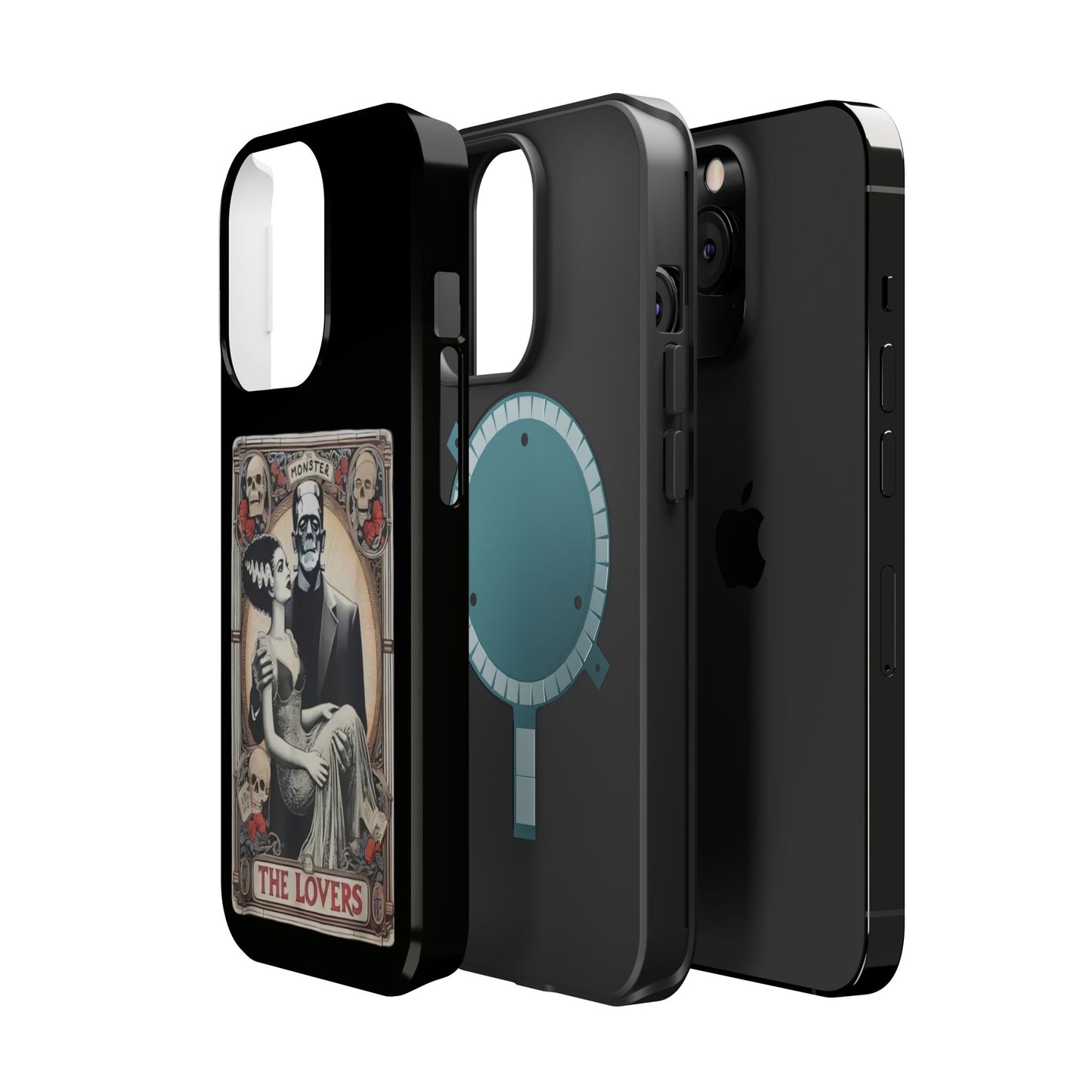 Electric Couple Magnetic Tough Case - iPhone