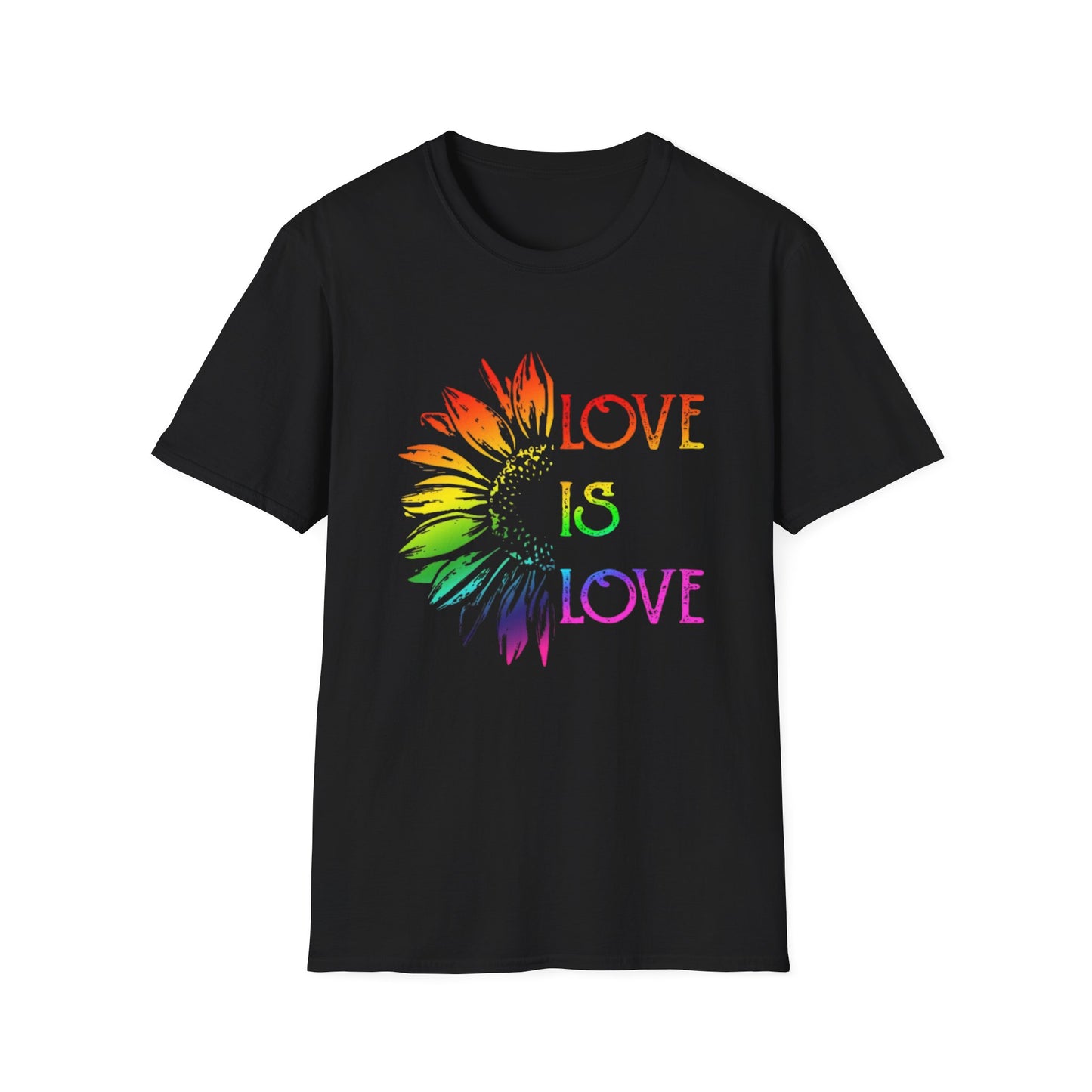 Love is Love – Pride Rainbow Flower