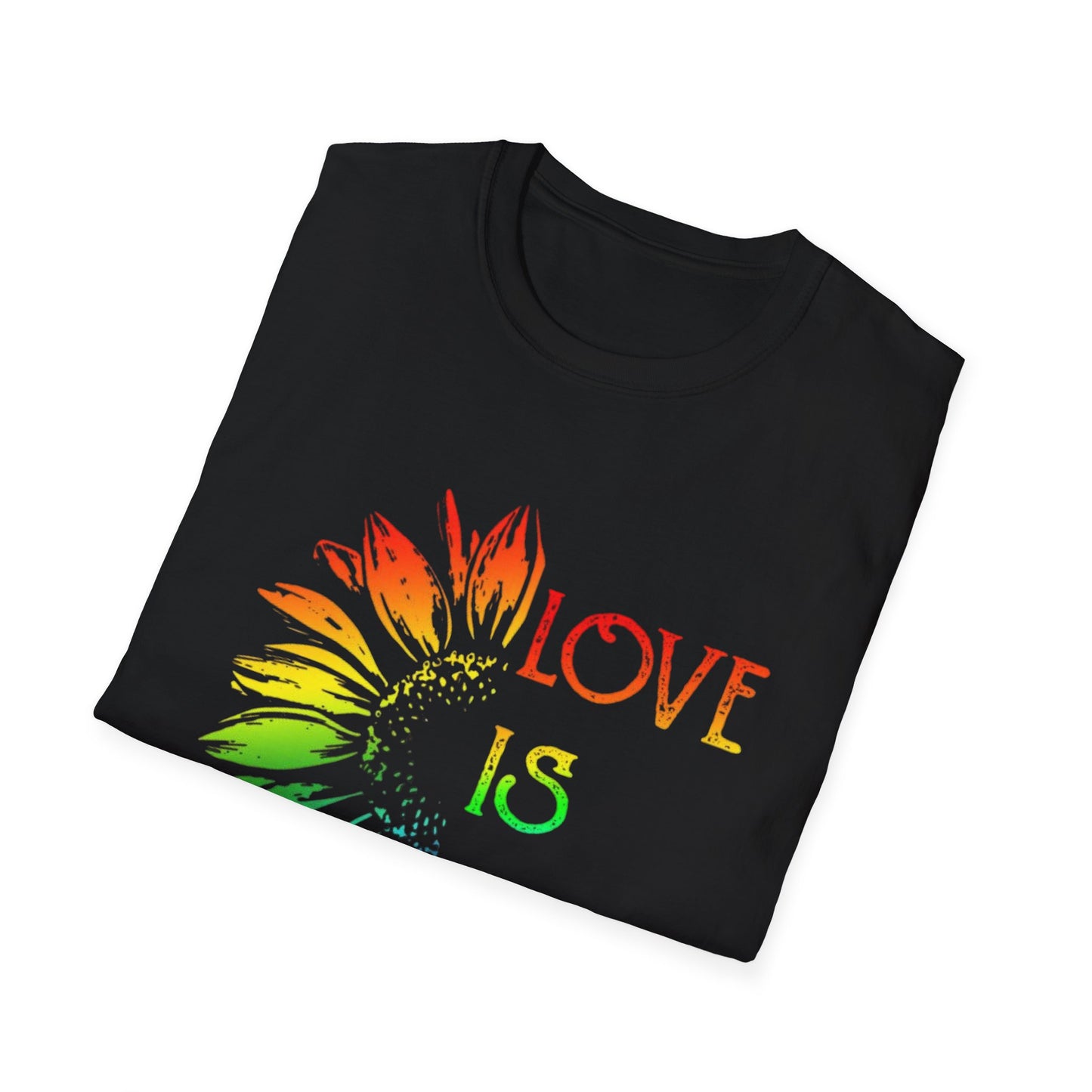 Love is Love – Pride Rainbow Flower