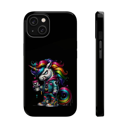 Colorful Unicorn Magnetic Tough Case - iPhone