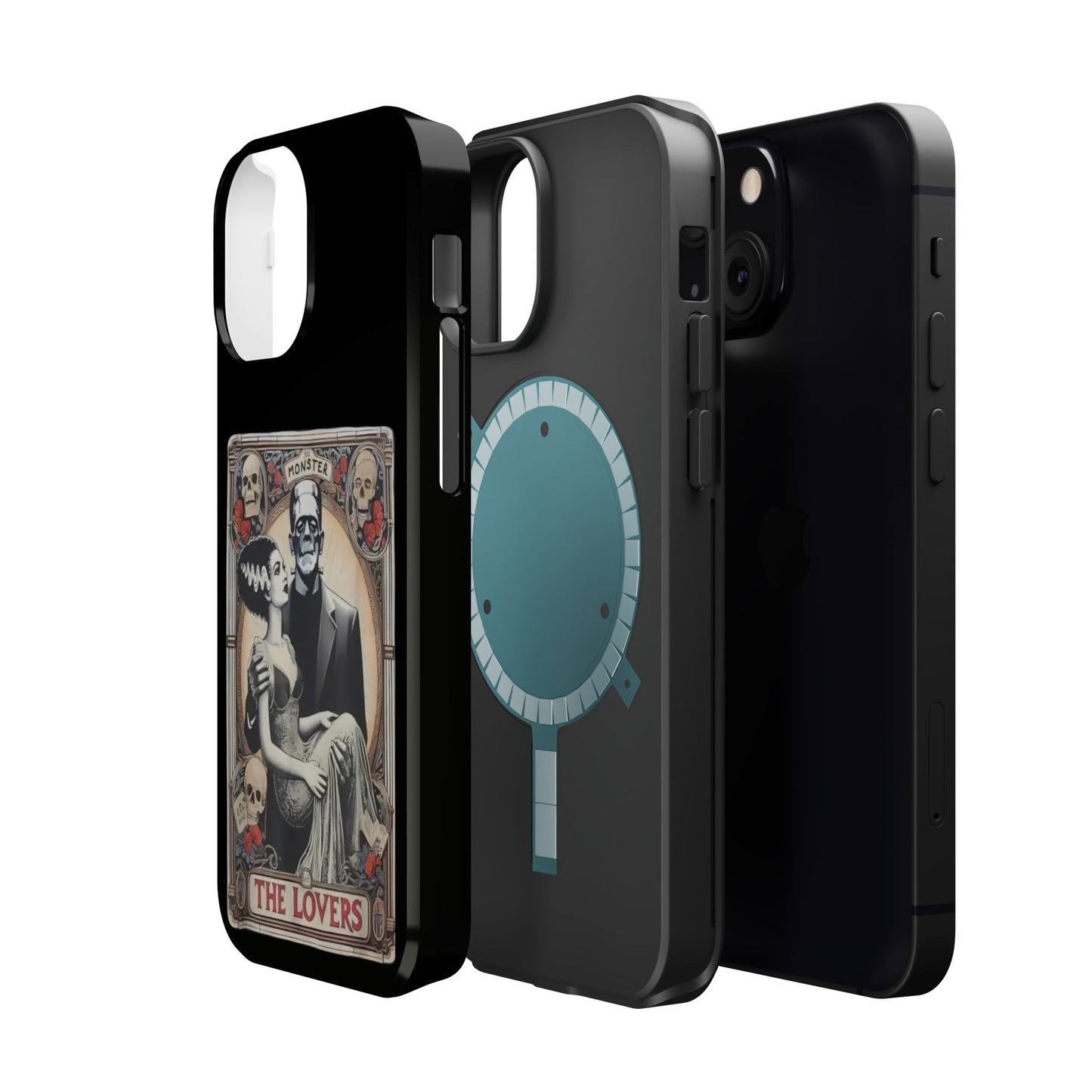 Electric Couple Magnetic Tough Case - iPhone