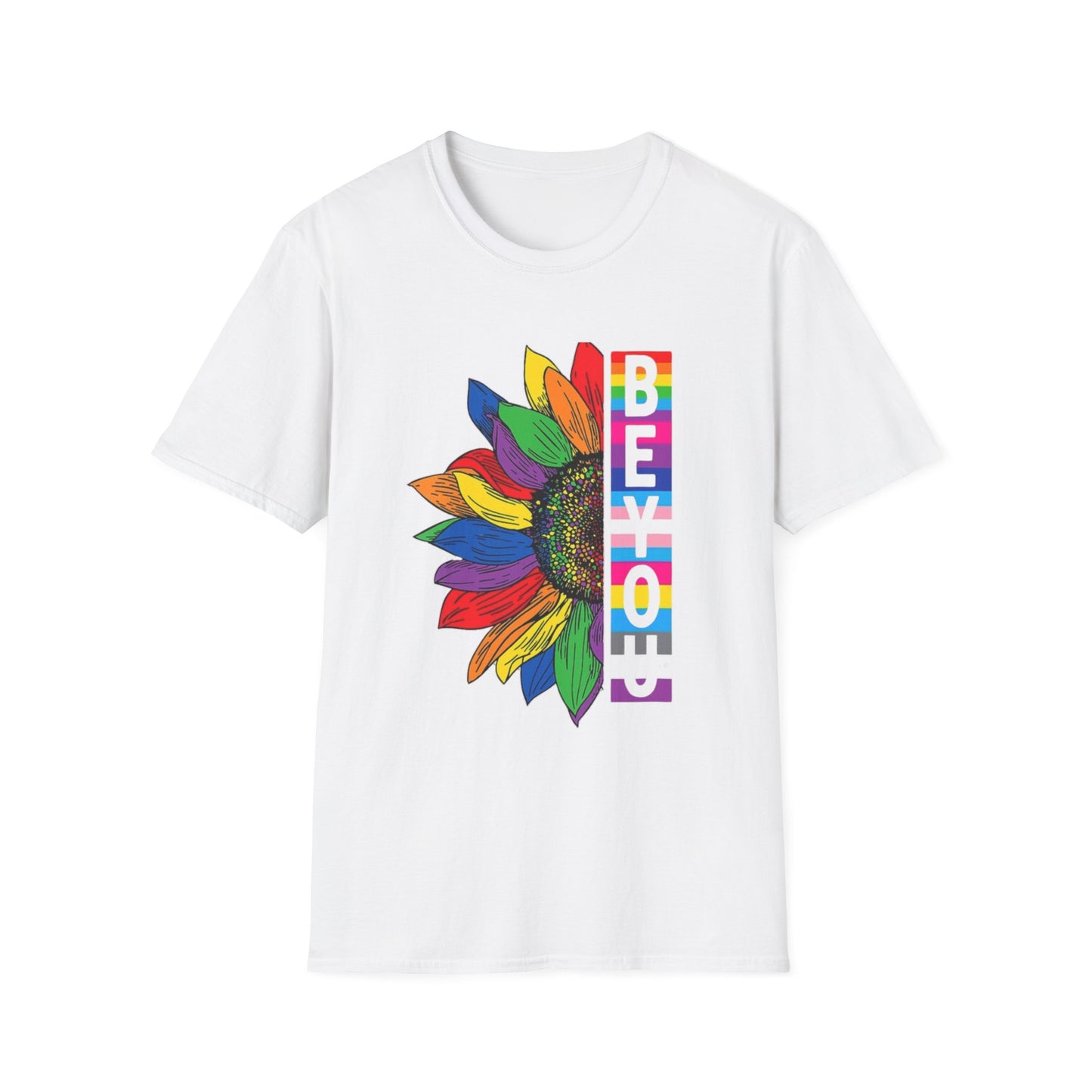 Be You, Loudly – Rainbow Sunflower