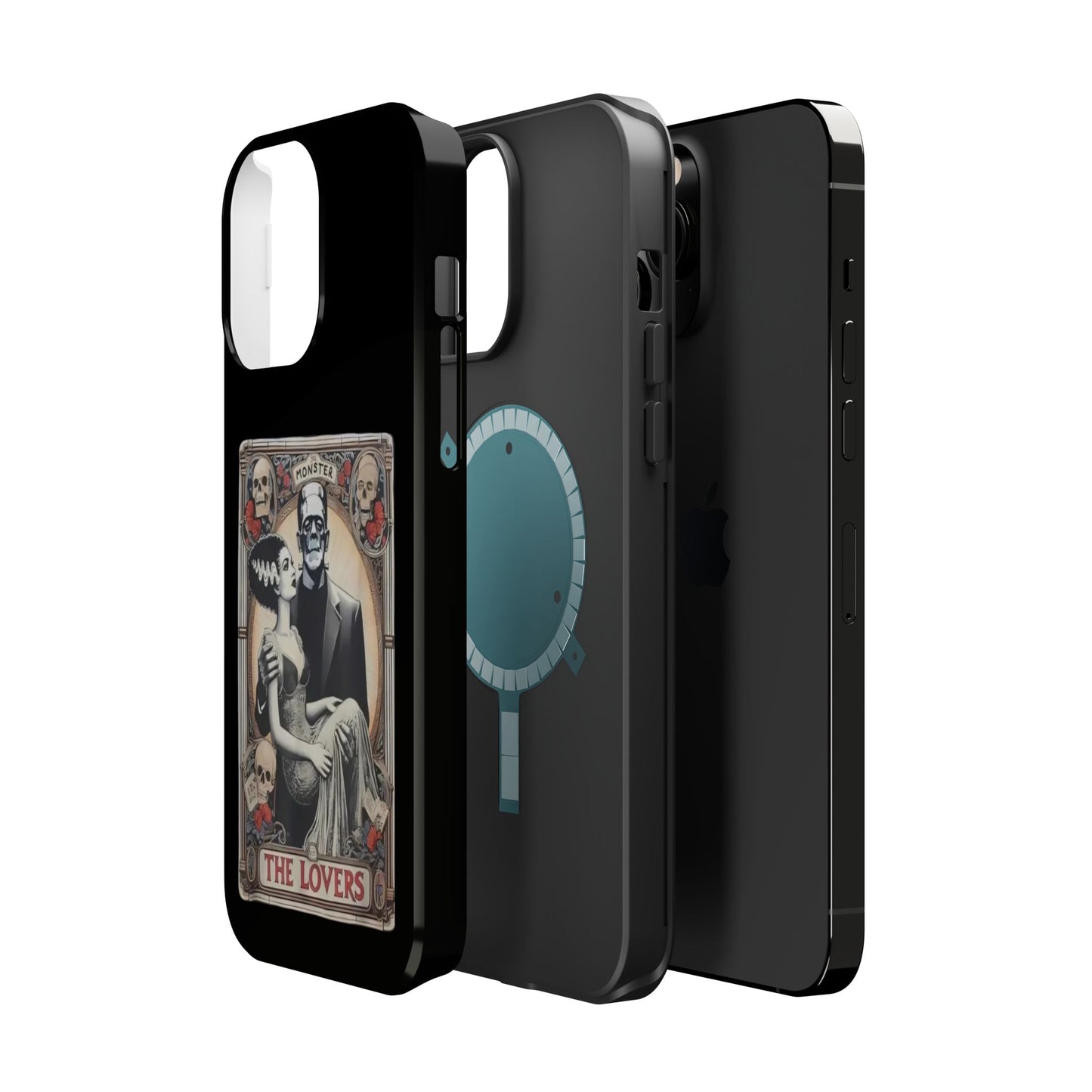Electric Couple Magnetic Tough Case - iPhone