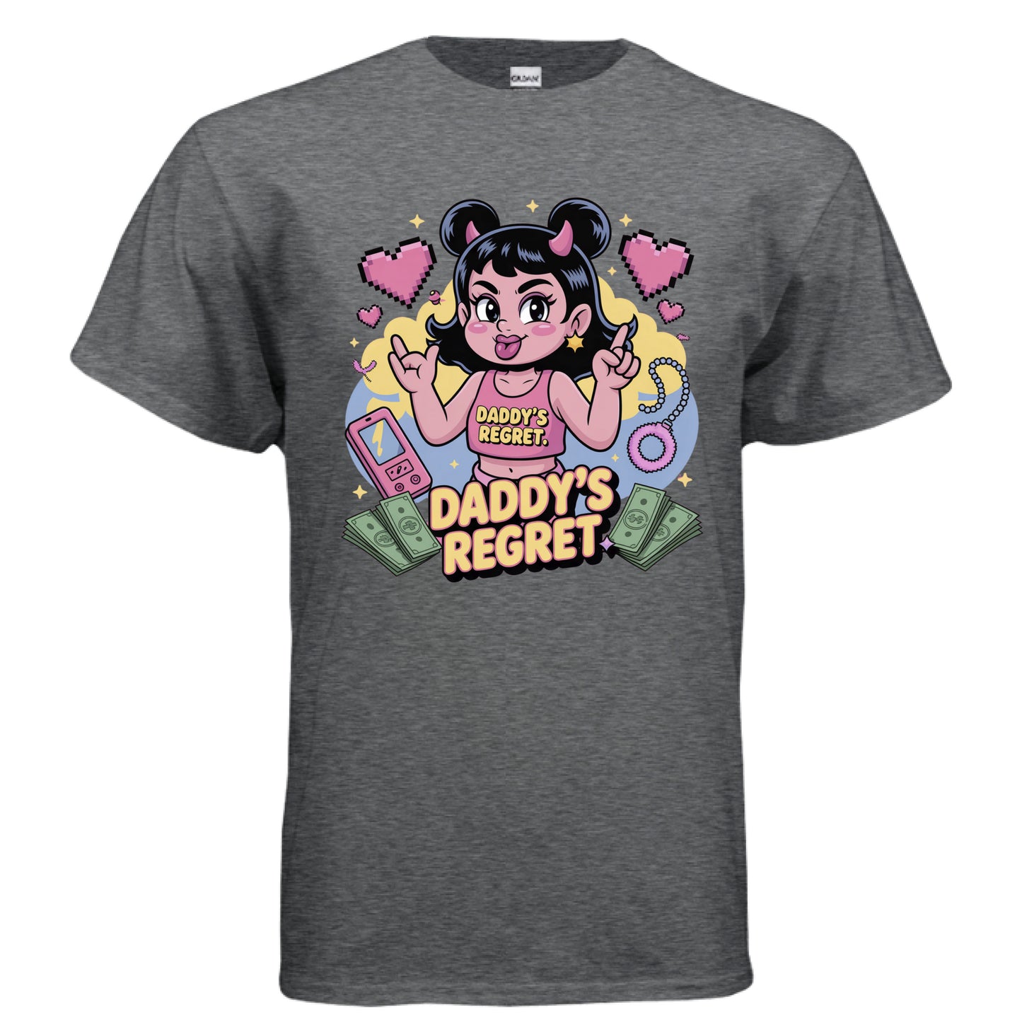 DARK HEATHER - FRONT