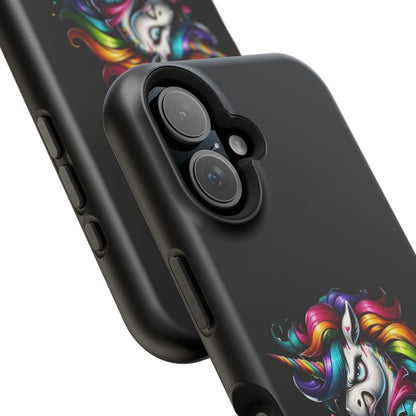Colorful Unicorn Magnetic Tough Case - iPhone