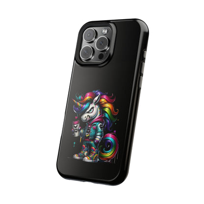 Colorful Unicorn Magnetic Tough Case - iPhone